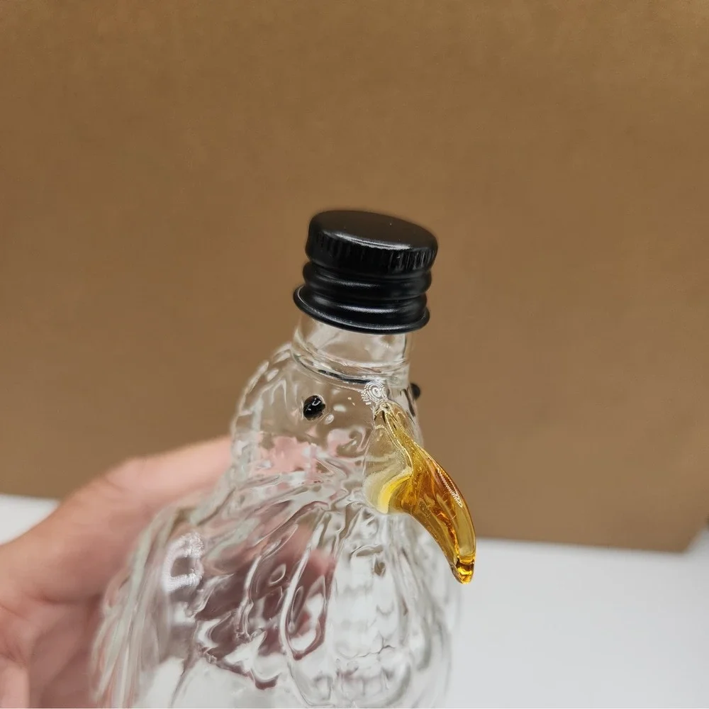Jack Daniel's Old No. 7 Brand Rare Glass Eagle Decanter Approximately 8 in
